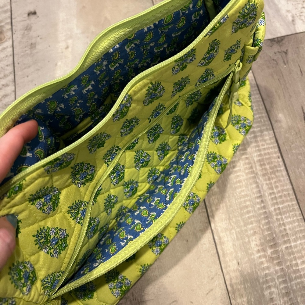 VERA BRADLEY Citrus Lime Elephant retired 2 piece set BIN AH - Picture 4 of 9